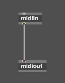 default MIDI passthrough behavior in a Max MIDI Effect device