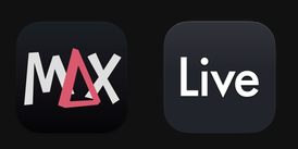 Max's and Live's application icons